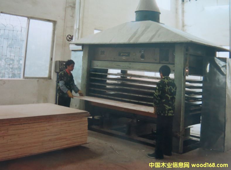 德国HP-115型7层热压机(贴面板压机) 德国HP-115型7层热压机(贴面板压机)